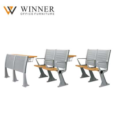 elementary school student school ladder lecture hall chairs two seater university ladder chair with table board