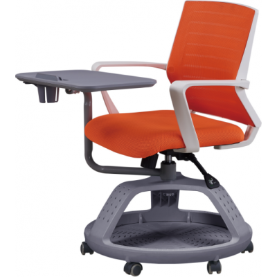 2019 New modern desgin training chair office chair with writing pad WX05+3D